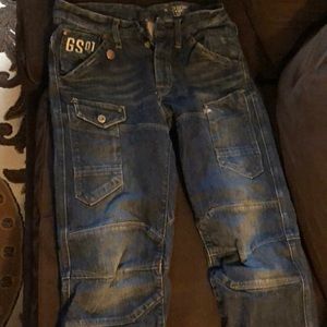 G star raw denim jeans